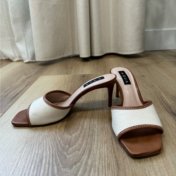 Aqua Women's Slip On High Heel Sandals - 100% Exclusive - Picture 6 of 6